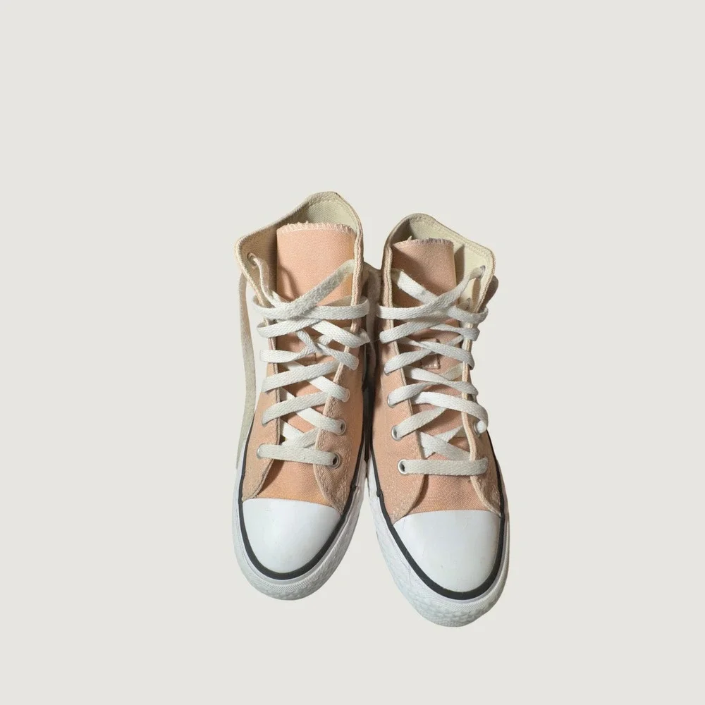 Converse Chuck Taylor All Star High Top Peach Apricot Kids 3.5 A12300F Sneaker
